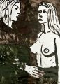 Desire XXII : Lucius Pax : 2026 131 : acrylic on paper (acid free) : 105 x 150 cm