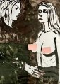 Desire XXII : Lucius Pax : 2026 131 : acrylic on paper (acid free) : 105 x 150 cm