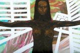 Lucius Pax : Medium Sized Painting 2004 5 : acrylic on linen : 150 x 100 cm : untitled