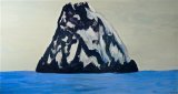 Elsewhere : Lucius Pax : Large Painting 2012 2 : oil on canvas : 118 1/4 x 63 inches : 300 x 160 cm