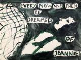 Every now and then he dreamed of Jeannie : Lucius Pax : 2021 39 : acrylic and paper on paper : 100 x 75 cm