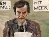 En nu: Het weer : Lucius Pax : 2020 1 : acrylic on paper : 100 x 75 cm