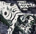 Tiger lady will win : Lucius Pax : 2025 56 : acrylic on paper (acid free) : 44 x 43 cm