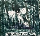 The white angel : Lucius Pax : 2025 57 : acrylic on paper (acid free) : 58,3 x 62,6 cm
