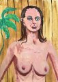 Unfassbar : Lucius Pax : 2025 21 : acrylic on paper (acid free) : 75 x 105 cm