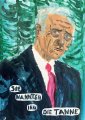 Sie nannten ihn ‘die Tanne’ : Lucius Pax : 2025 26 : acrylic and paper on paper (acid free) : 75 x 105 cm