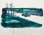 Autoweg : Lucius Pax : 2026 2 : acrylic on paper (acid free) : 105 x 75 cm