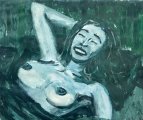 Sunday is my favorite day : Lucius Pax : 2025 85 : acrylic on paper (acid free) : 73 x 62 cm