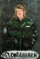 Het onbehagen / The discomfort : Lucius Pax : 2022 63: acrylic on paper : 52,5 x 75 cm