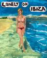 Lonely on Ibiza : Lucius Pax : 2019 67 : acrylic and paper on paper : 50 x 61,5 cm