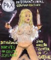 Satanismus. Nachts in Deutschland. Sind unsere Töchter in Gefahr? : Lucius Pax : 2020 21 : acrylic on paper : 64,5 x 75 cm