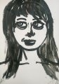 Model I : Lucius Pax : 2026 124 : acrylic on paper (acid free) : 75 x 105 cm