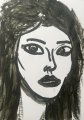 Model III : Lucius Pax : 2026 126 : acrylic on paper (acid free) : 75 x 105 cm
