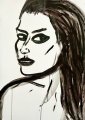 Model IV : Lucius Pax : 2026 127 : acrylic on paper (acid free) : 75 x 105 cm