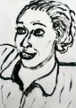 Model VIII : Lucius Pax : 2026 133 : acrylic on paper (acid free) : 75 x 105 cm