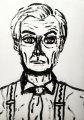 Model XI : Lucius Pax : 2026 136 : acrylic on paper (acid free) : 75 x 105 cm