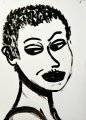 Model XVIII : Lucius Pax : 2026 143 : acrylic on paper (acid free) : 75 x 105 cm