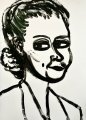Model XVIII : Lucius Pax : 2026 146 : acrylic on paper (acid free) : 75 x 105 cm