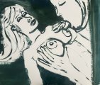 The sea of love VII : Lucius Pax : 2026 52 : acrylic on paper (acid free) : 105 x 75 cm