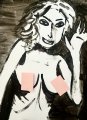 Desire XXIV : Lucius Pax : 2026 145 : acrylic on paper (acid free) : 75 x 105 cm