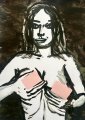 Desire XXVI : Lucius Pax : 2026 150 : acrylic on paper (acid free) : 75 x 105 cm