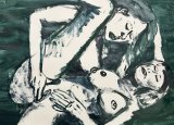 The sea of love XIII : Lucius Pax : 2026 59 : acrylic on paper (acid free) : 105 x 75 cm