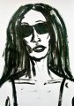 Model XXIII : Lucius Pax : 2026 155 : acrylic on paper (acid free) : 75 x 105 cm