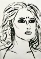 Model XXVI : Lucius Pax : 2026 158 : acrylic on paper (acid free) : 75 x 105 cm