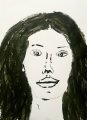 Model XXVIII : Lucius Pax : 2026 160 : acrylic on paper (acid free) : 75 x 105 cm