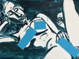 The sea of love XXI : Lucius Pax : 2026 67 : acrylic on paper (acid free) : 105 x 75 cm