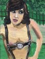 Gate : Lucius Pax : 2020 159 : acrylic on paper : 75 x 100 cm